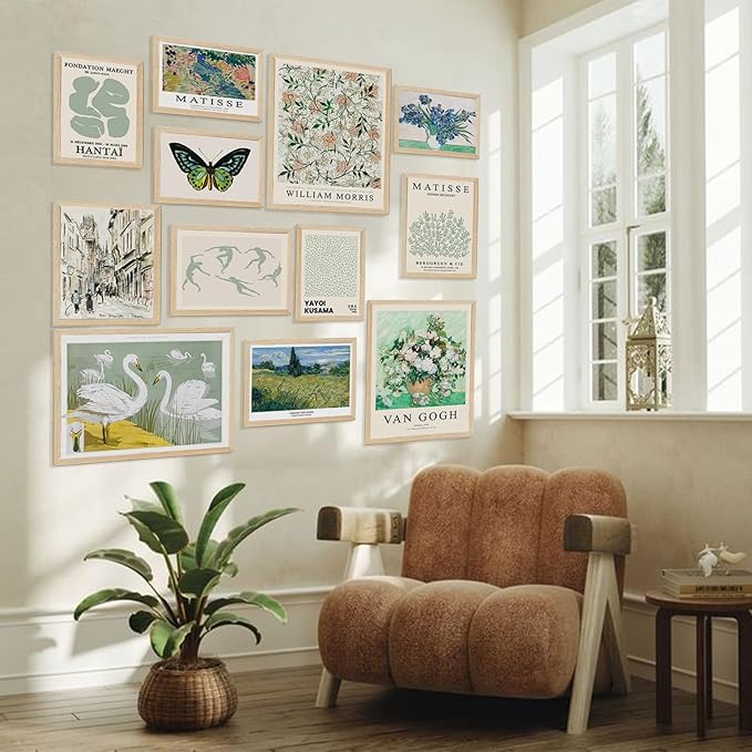 Stylish Wall Art Set – Unframed Modern Canvas Prints for Any Room