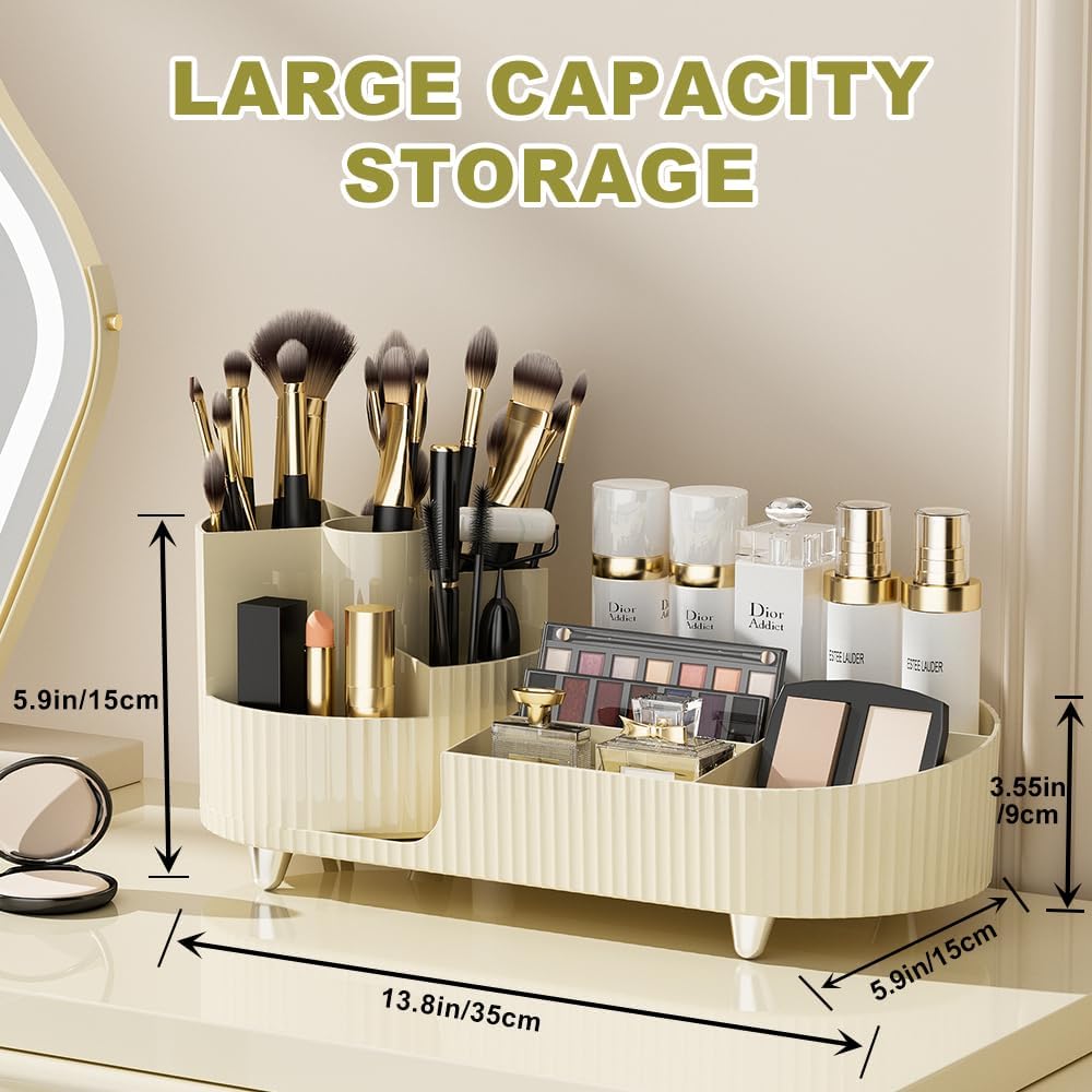 360° Cosmetic Organizer – 2-in-1 Storage