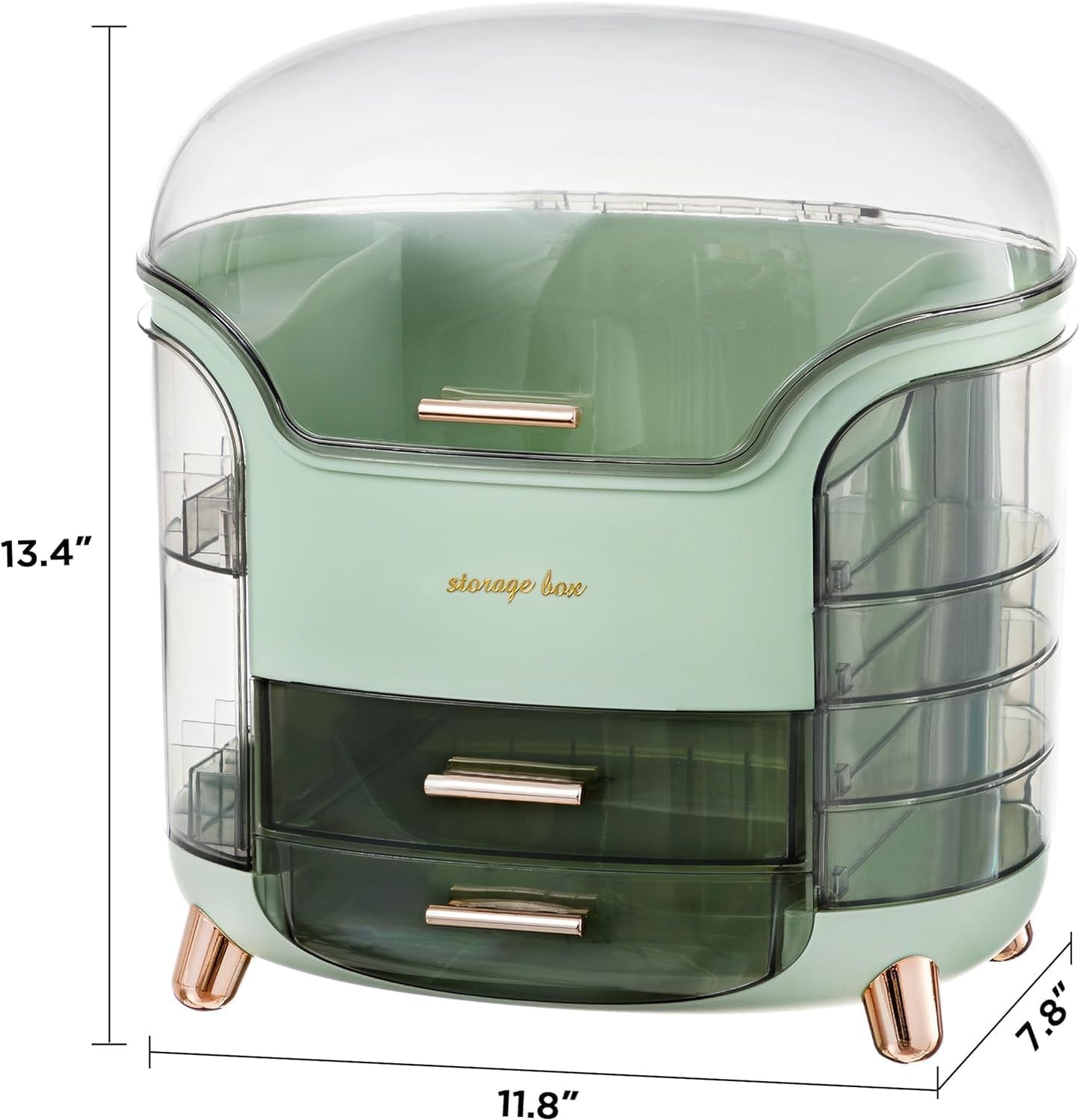 Cosmetic Storage Organizer with Drawers – Waterproof & Dustproof