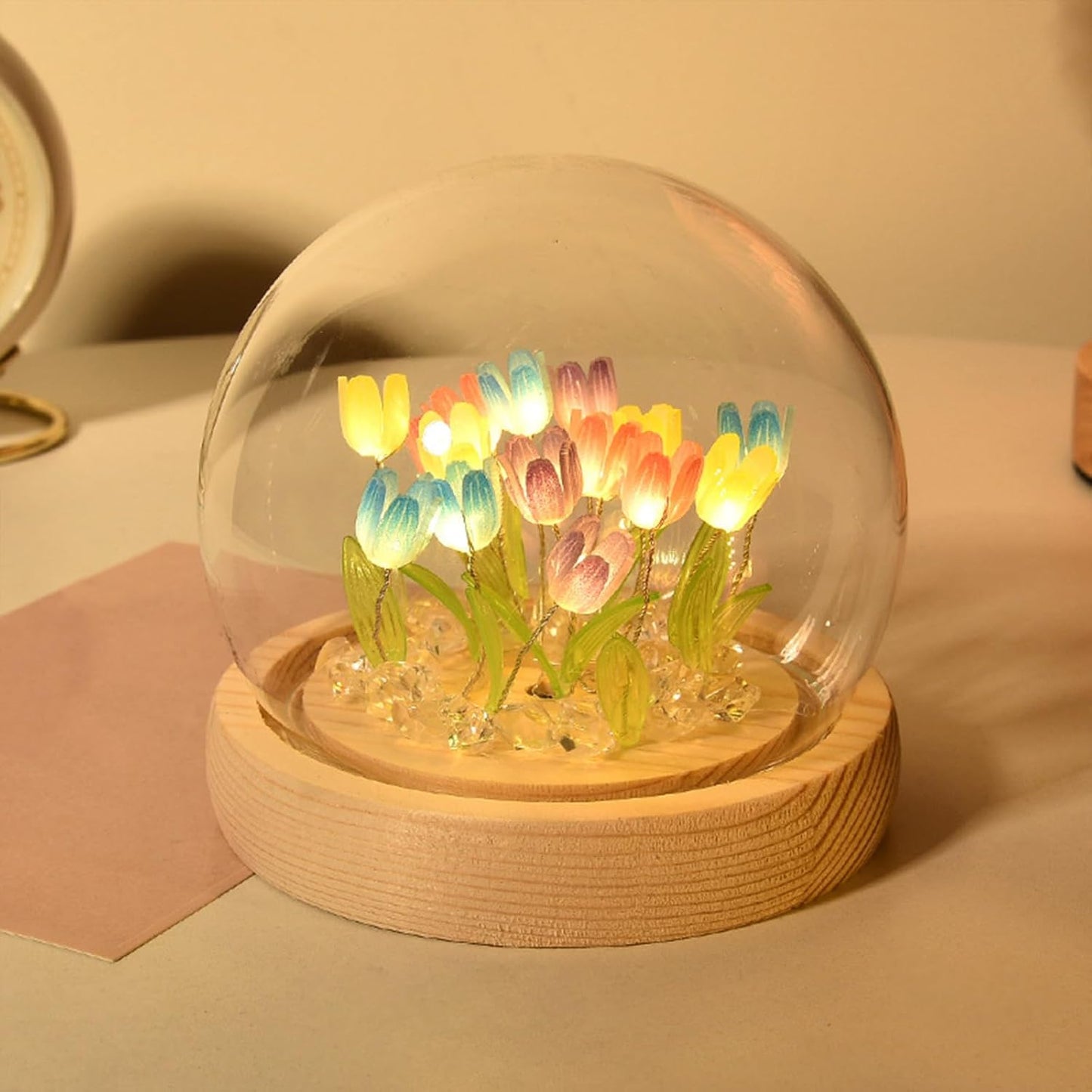 Floral Night Light – Batteries Not Included