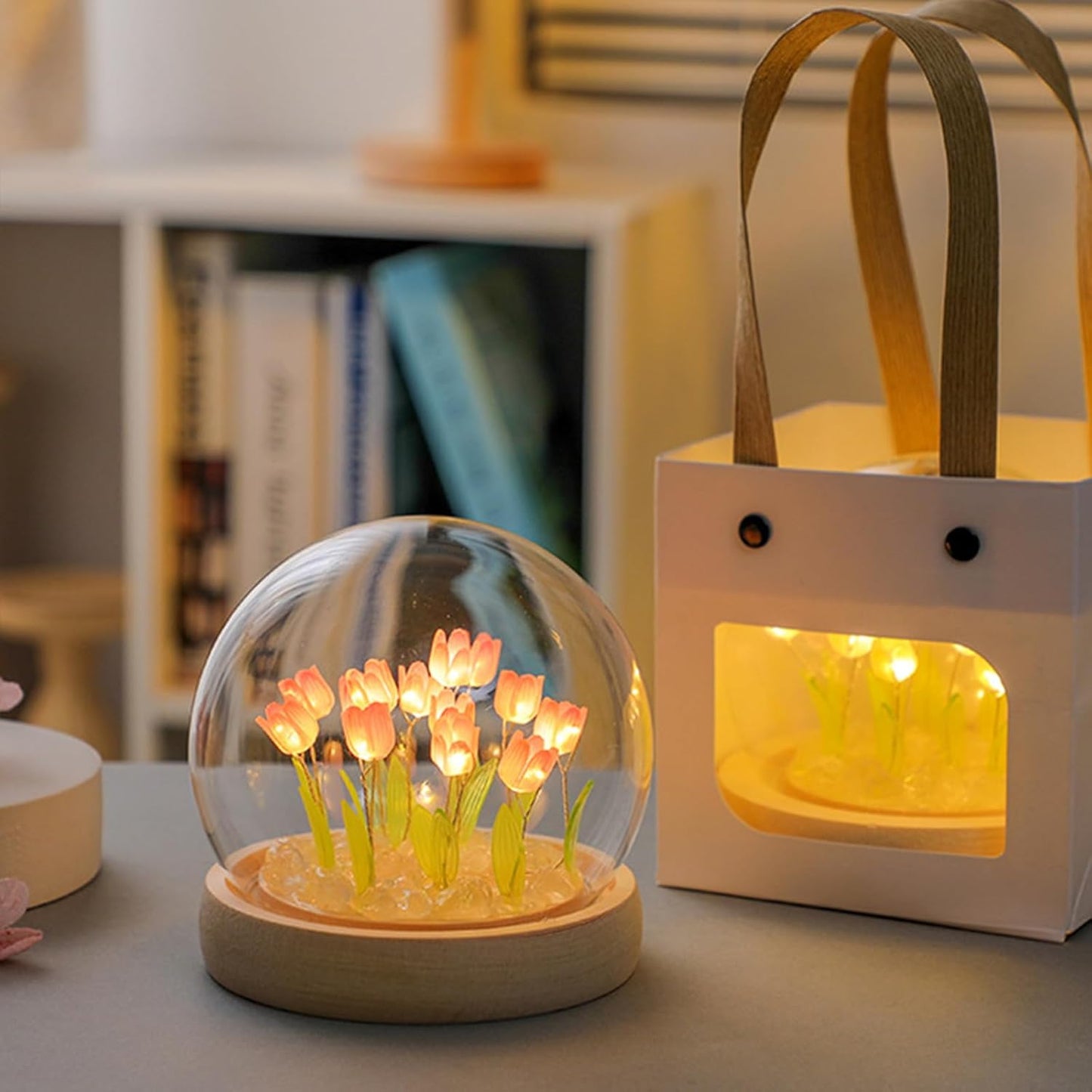 Floral Night Light – Batteries Not Included
