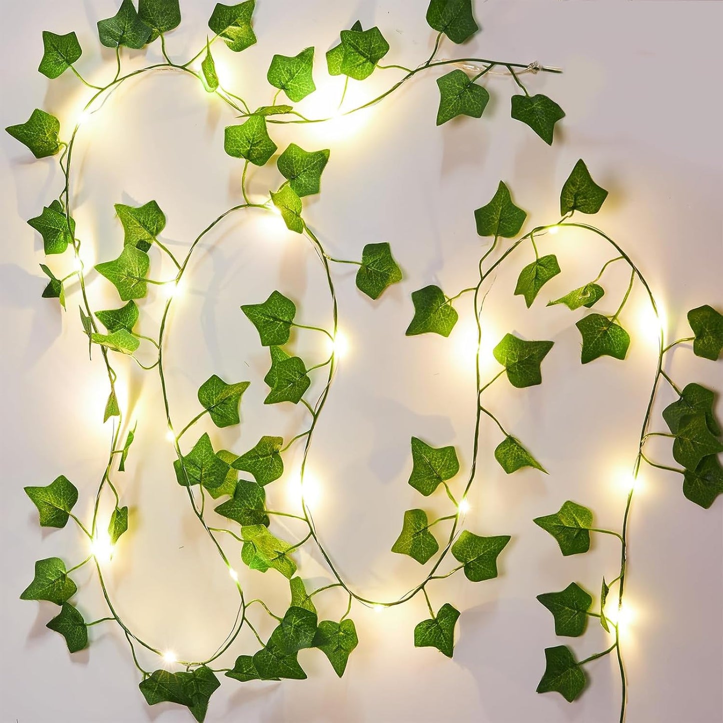 Artificial Ivy Fairy Lights – 2 Pack, 6.56Ft