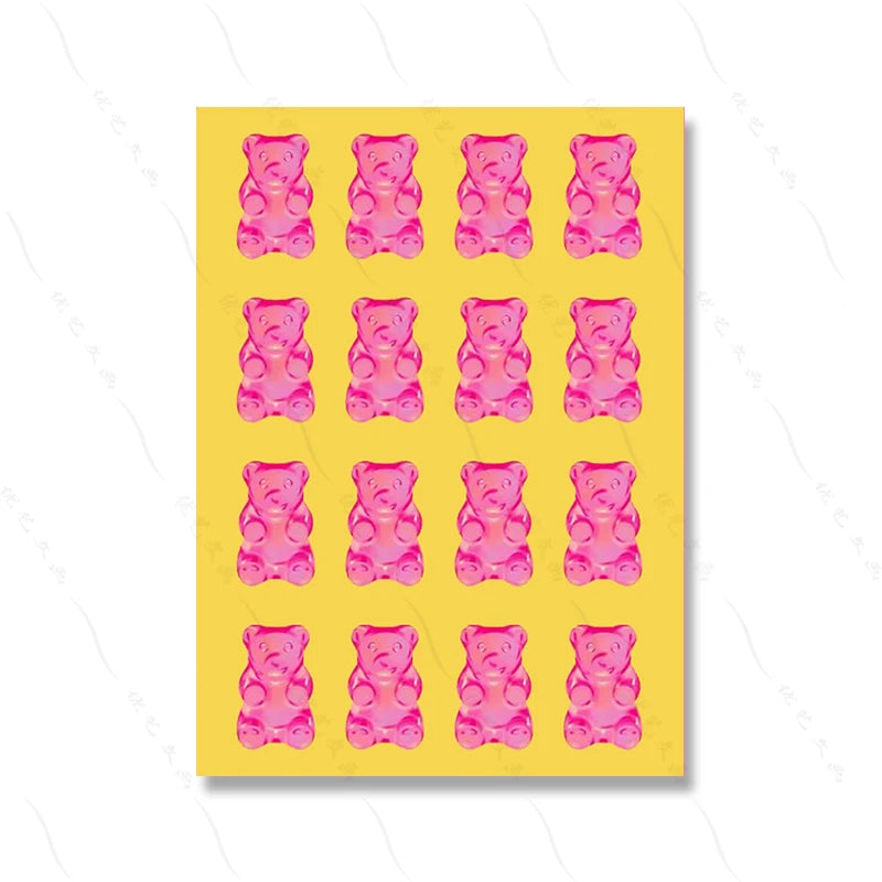 Trendy Maximalist Poster Set – Hot Pink Dopamine Wall Art