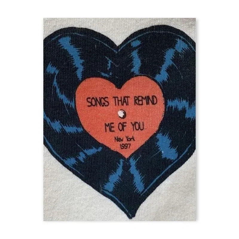 Y2K Downtown Girl Poster – Retro Rock Wall Art