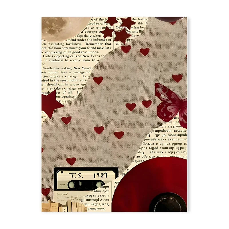 Y2K Downtown Girl Poster – Retro Rock Wall Art