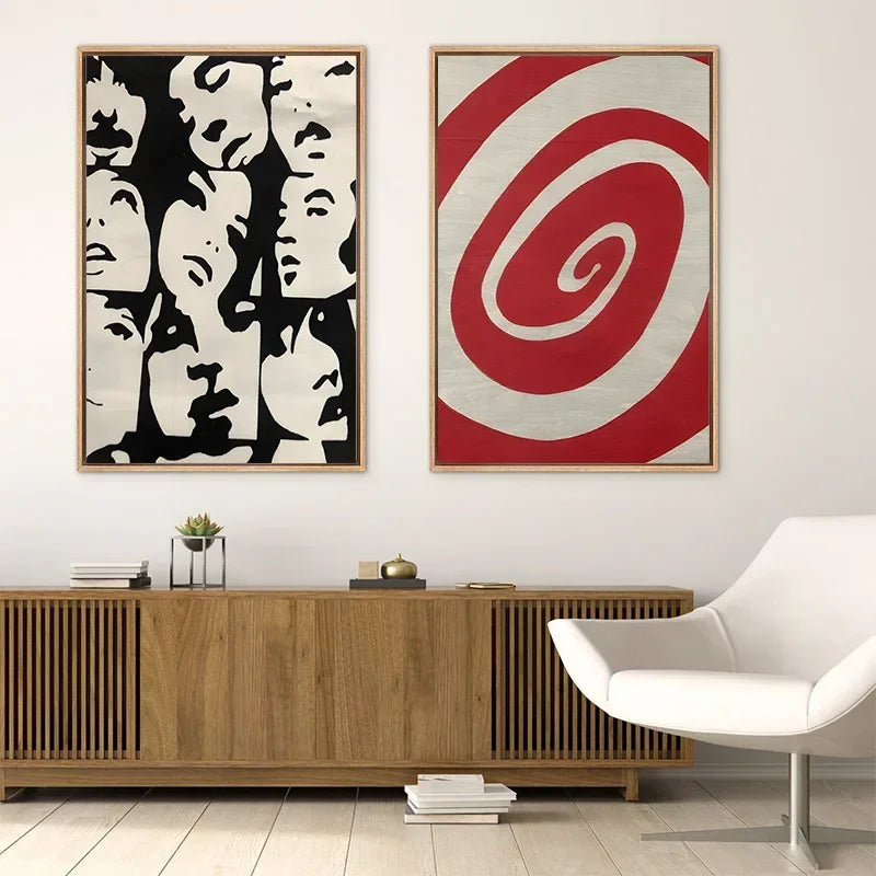 Y2K Downtown Girl Poster – Retro Rock Wall Art