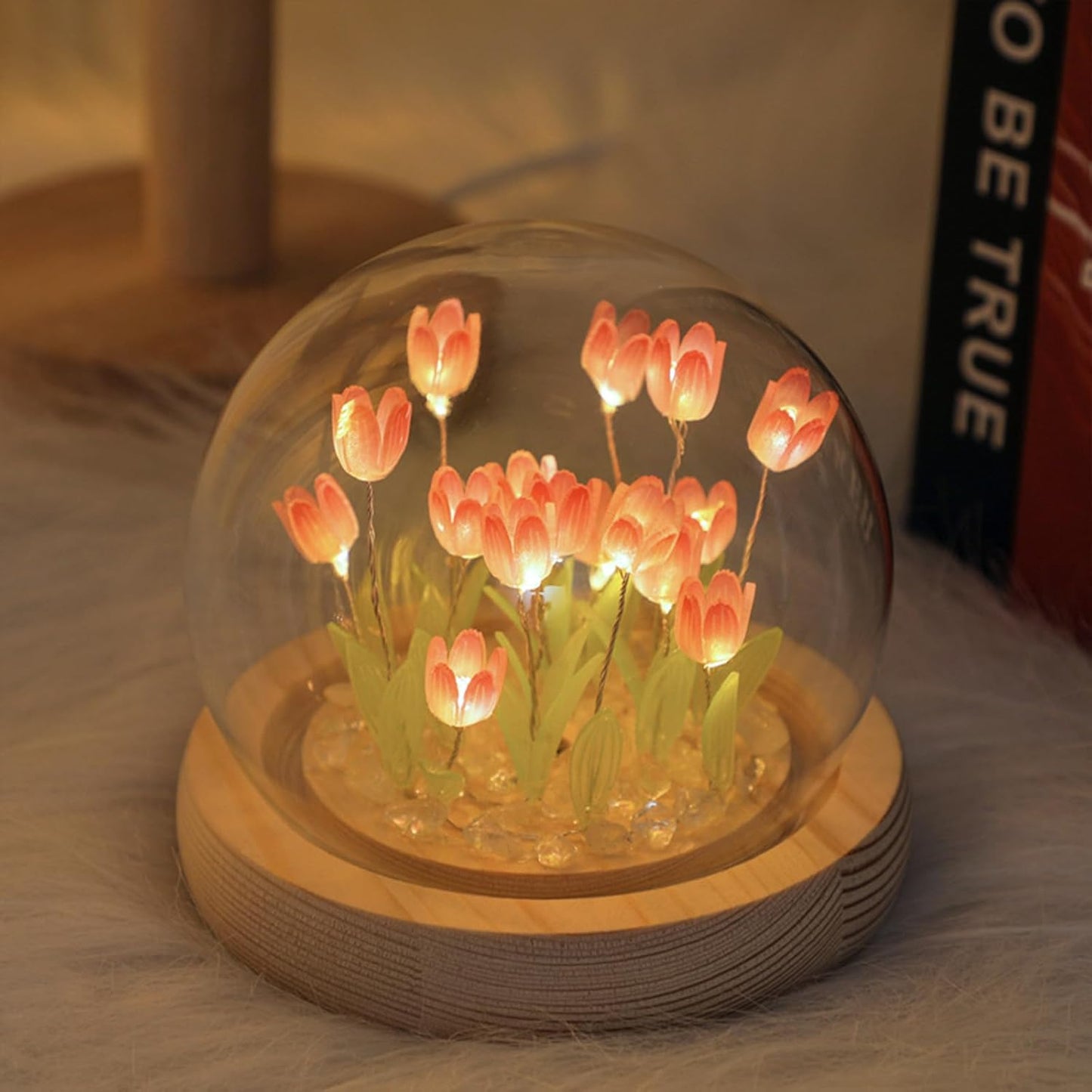 Floral Night Light – Batteries Not Included