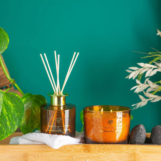 Sandalwood & Jasmine Soy Wax Candle – 350g