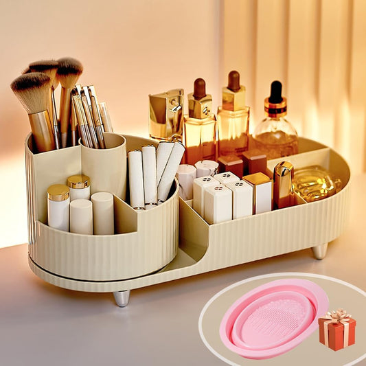 360° Cosmetic Organizer – 2-in-1 Storage