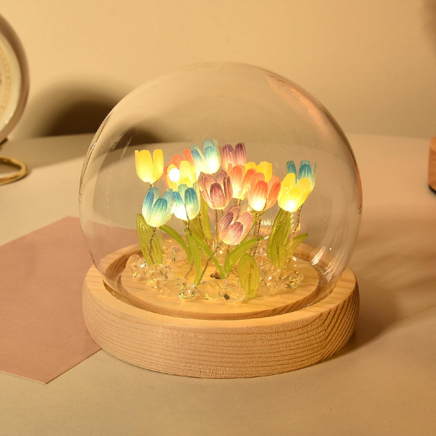 Floral Night Light – Batteries Not Included