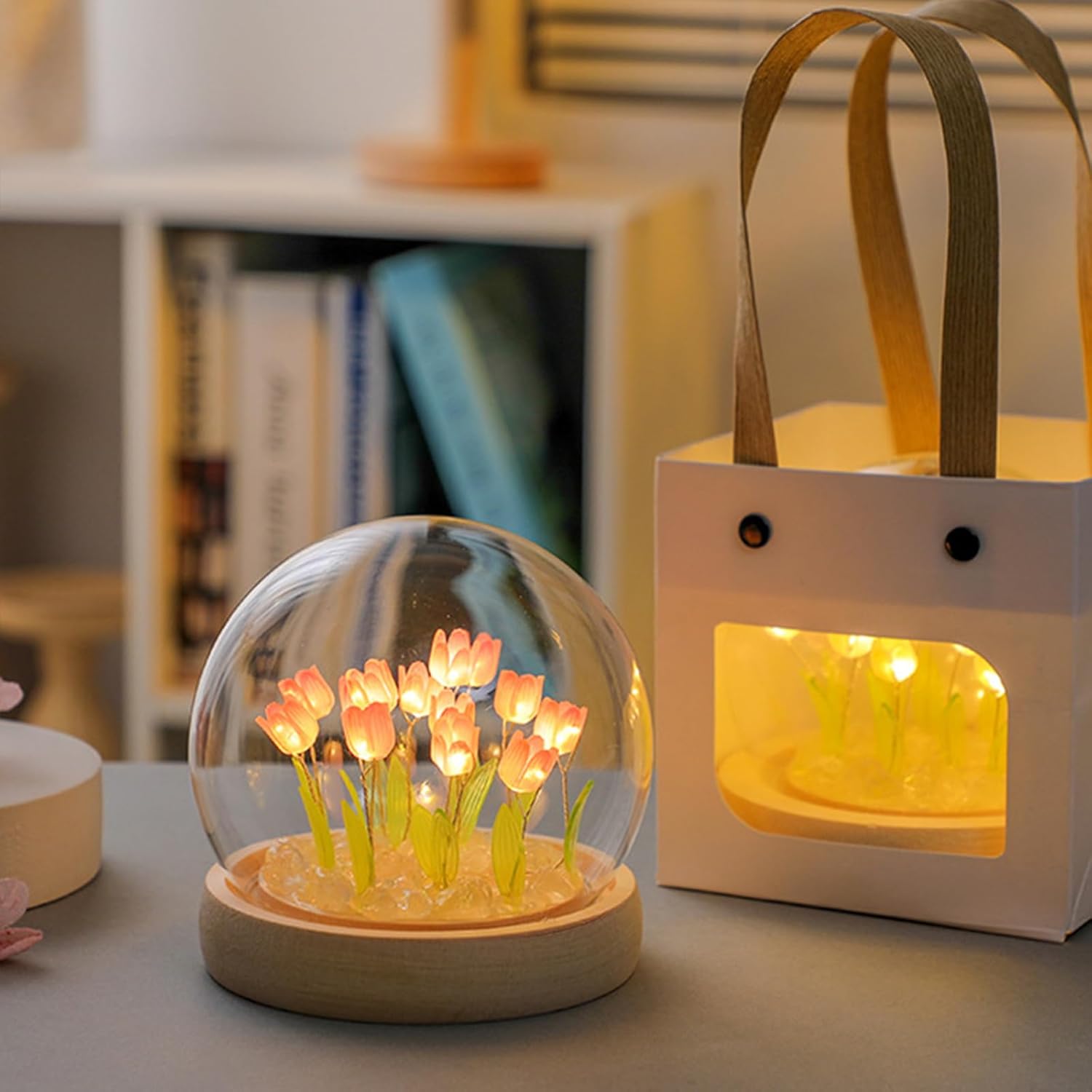 Floral Night Light – Batteries Not Included