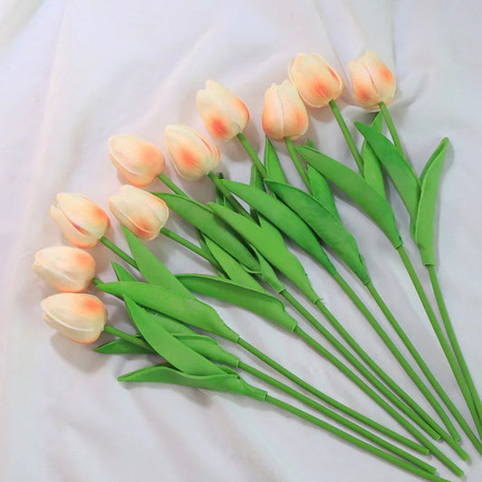Silicone Tulip Bouquet – 3/5/10/20pcs for Home Decor
